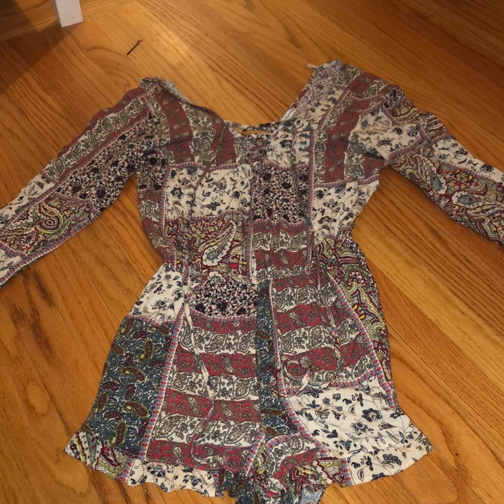 American Eagle outfitters patterned romper